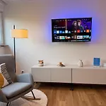 Rheinblick-apartment Snacks, Ambilight & Boxspringbett