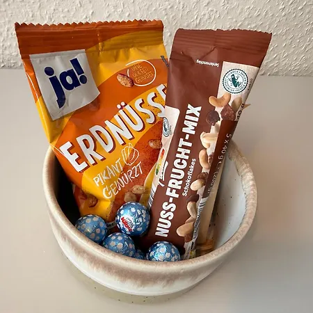 Rheinblick-apartment Snacks, Ambilight & Boxspringbett